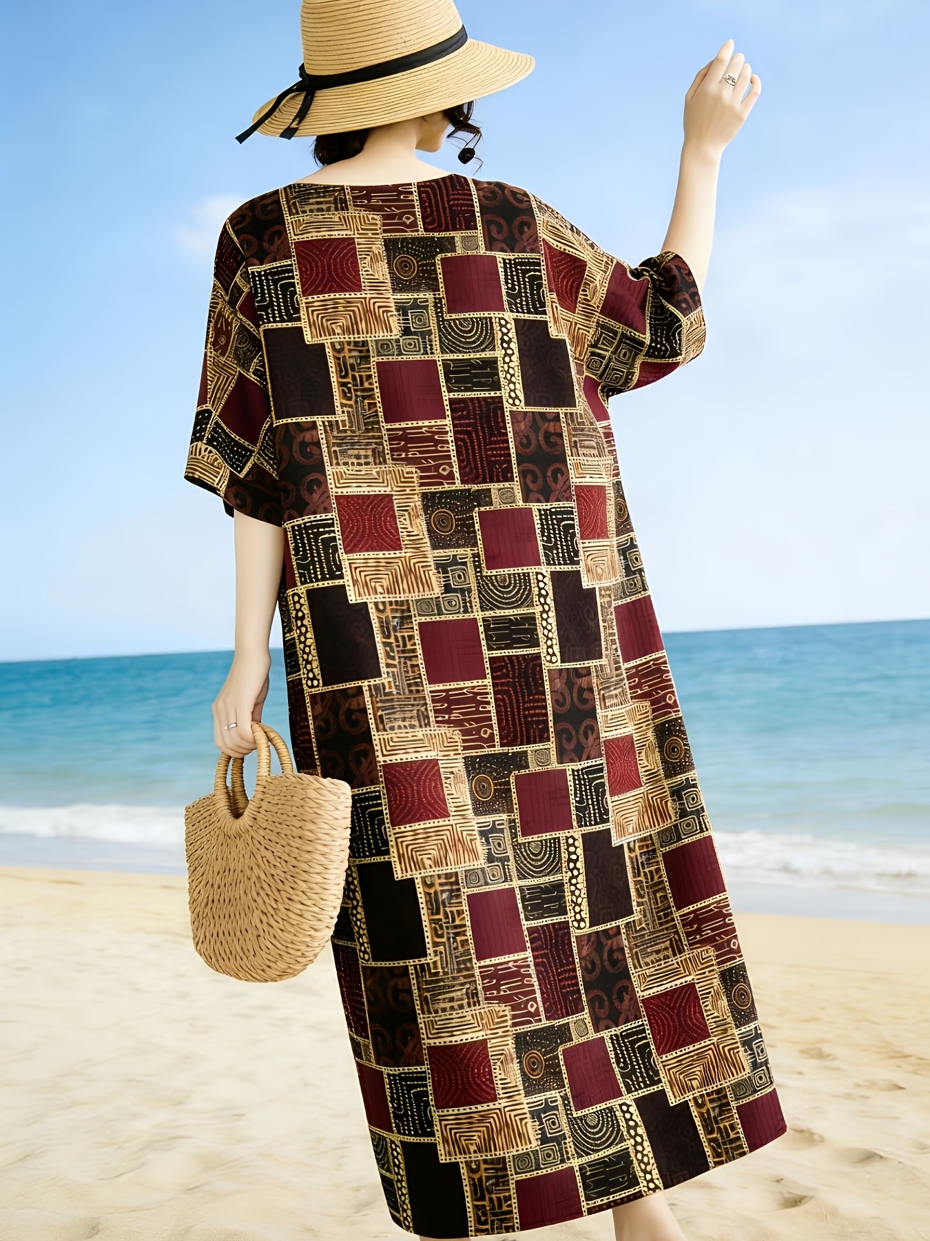 loose cotton summer dresses - Qatar