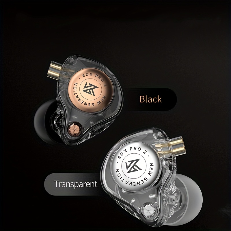 kz edx pro 2 earphone hifi music earbud noise cancelling headset r detachable design 3 5mm type c compatible with smartphones tablets laptops desktop computers tvs ideal for gaming calls Product details 0