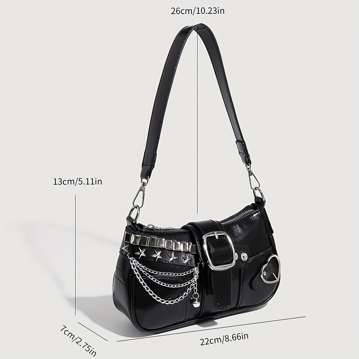 y2k black mini bag a bow lace trendy chain mini bag y2k - Temu 