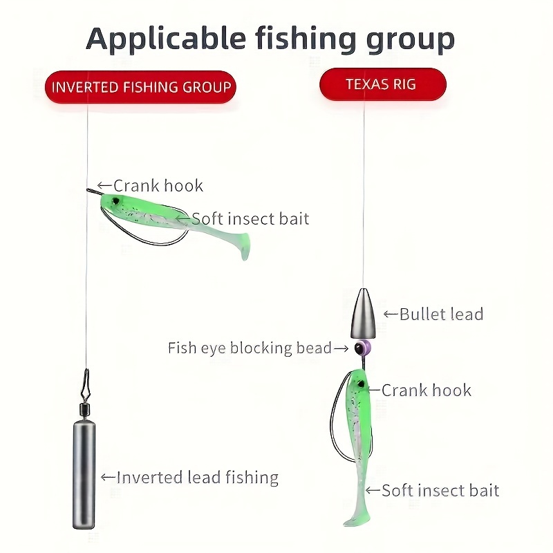Fishing Lead Sinker Cylindrical Weight Texas Rig Drop Shot - Temu