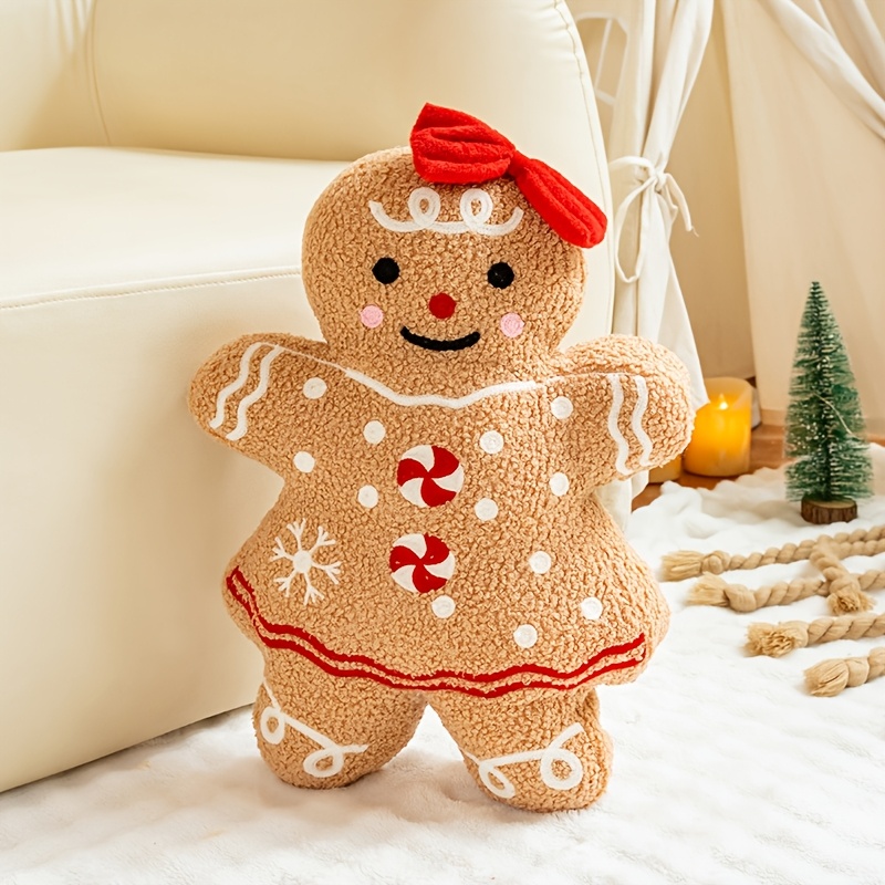 Gingerbread Plush Christmas Stuffed Toy