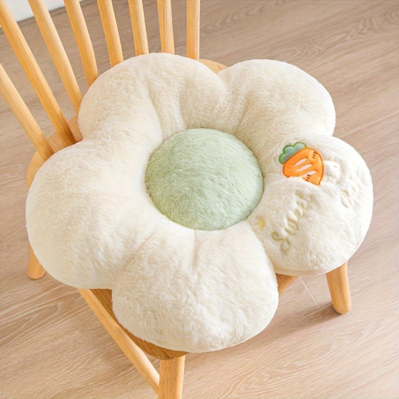 Image of Fruit And Flower Cushion, Car Seat Cushion, Chair Pad, Sofa Cushion, Student Cushion, Office Anti-fatigue Seat Cushion, Bay Window Cushion, Holiday Gift