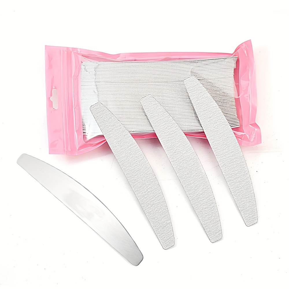 

Lot de à Ongles Détachables de Haute Qualité avec Feuilles en Acier Inoxydable, Grain 80//180/240, - pour Manucure et Pédicure, Professionnel/Personnel