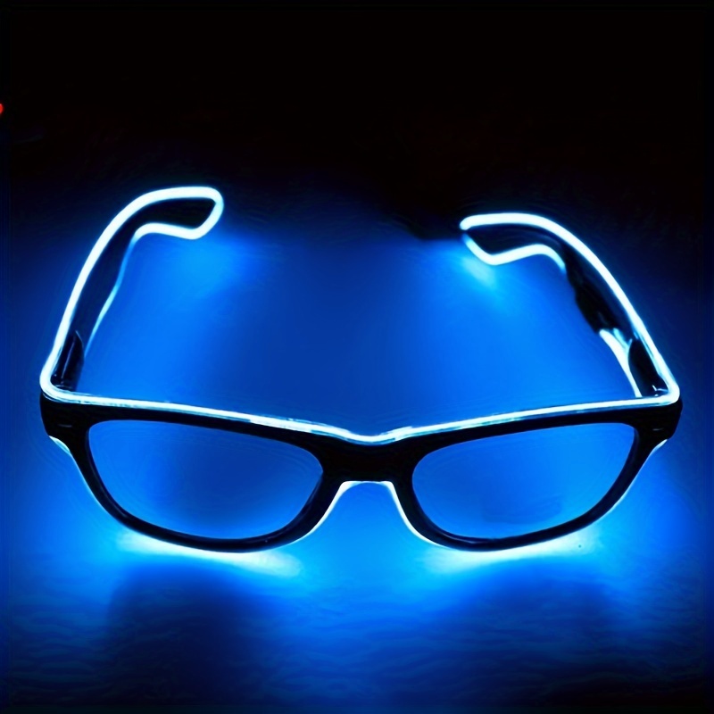 Gafas LED Bluetooth personalizables para raves, festivales, diversión,  fiestas, deportes, Luz azul jinwen gafas de sol bluetooth