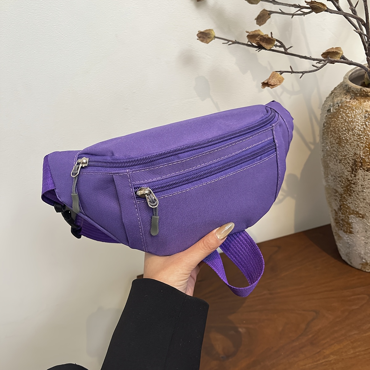 TEMU Riñonera Deportiva, Bolsa de Cintura para Correr, Viajar y Senderismo, Cinturón y Transpirable para Teléfono, Bolsa de para Mujeres, Riñonera