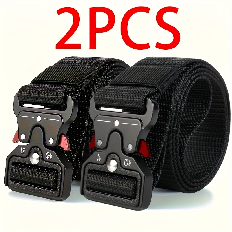 TEMU 's Casual Belts, Casual Belts, Sports Belts, Work Hiking Rigging Belts, Suitable For Cycling, Golf, And Other Activities, Suitable For Daily