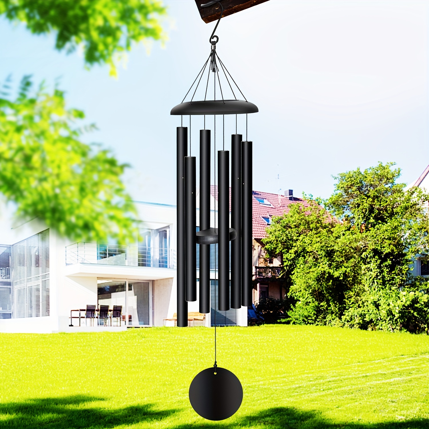 

Wind Chimes For Outside Deep Tone, 45'' Large Memorial Wind Chimes Outdoor, Sympathy Wind Chimes Gifts For Mom/grandma, Balcony, Garden Decor, Bronze