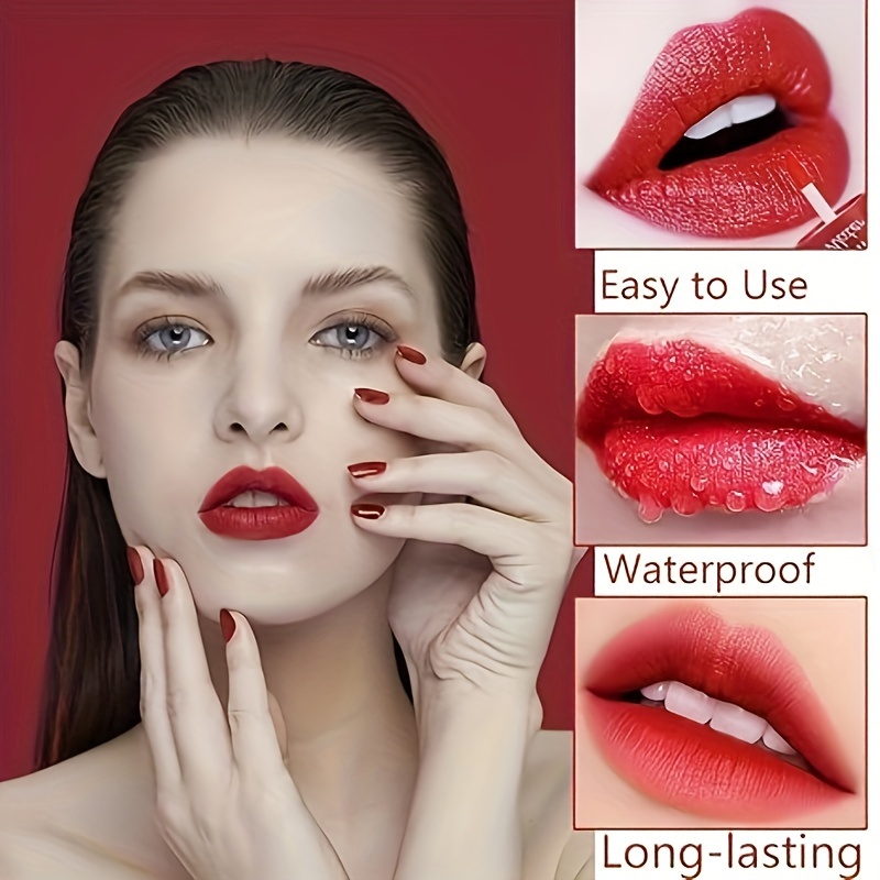 lip tint stain set velvet lip stain long lasting Temu