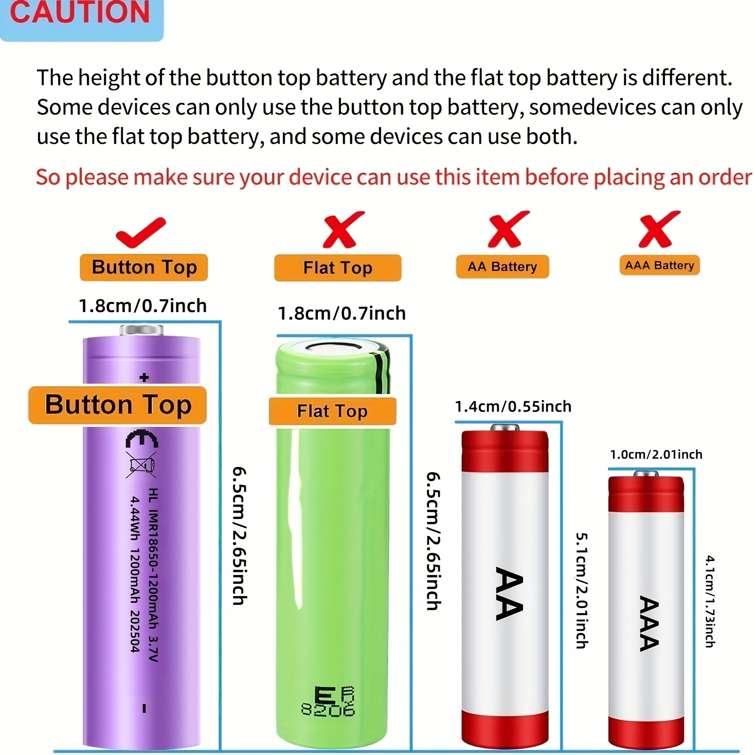 vape switches 2 4 6 8 10pcs 1200mah 3 7v original 18650 lithium battery