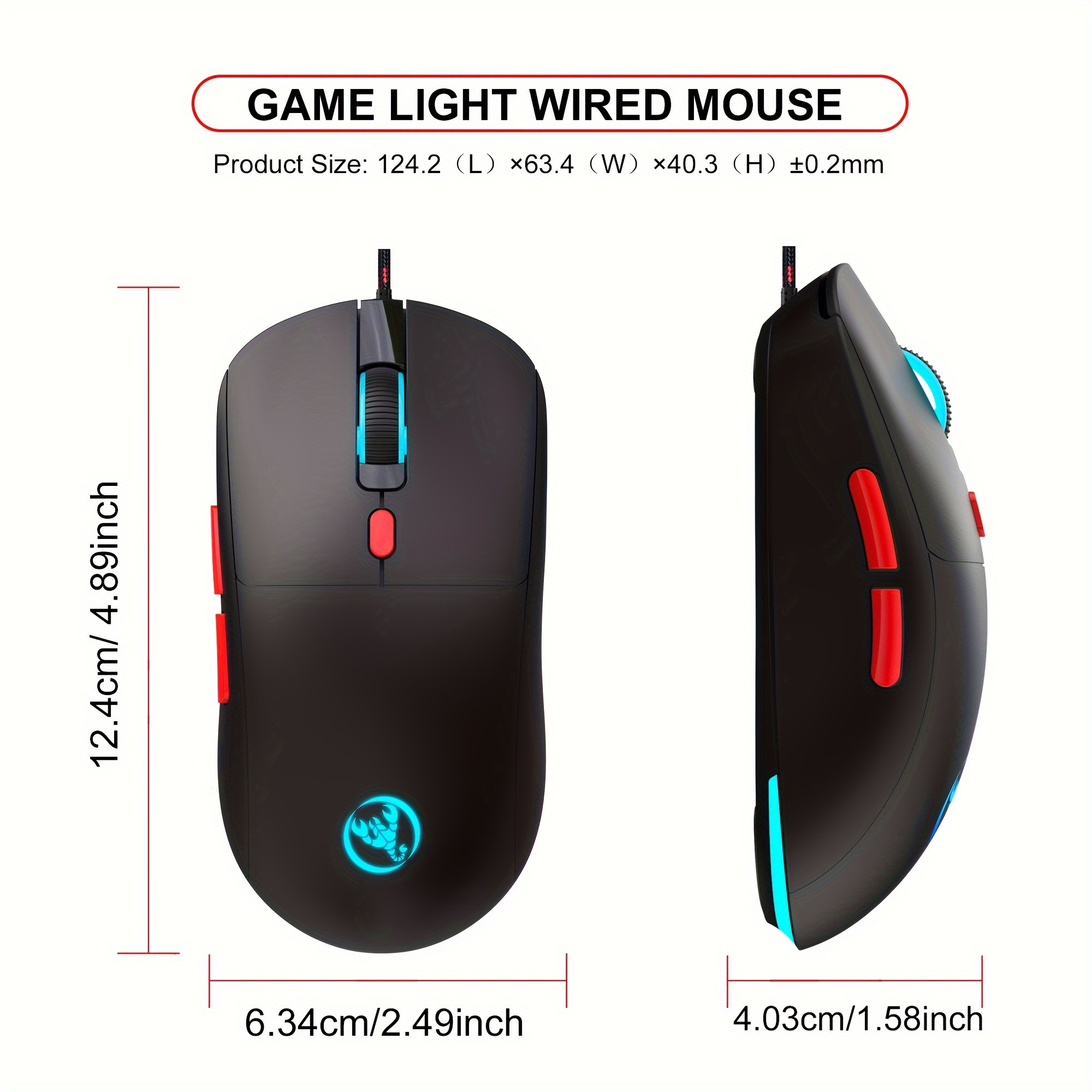 Mouse led light hotsell