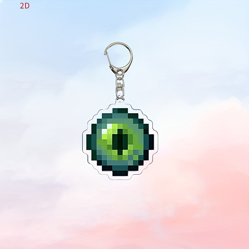 изображение предмета брелок пиксельная игра, брелок   игры, пиксельная игровая декорация, аксессуары для сумки   игр,   подходит для подарков, домашнего декора, рождественских подарков, сюрпризов на день рождения, сувениров на день святого  