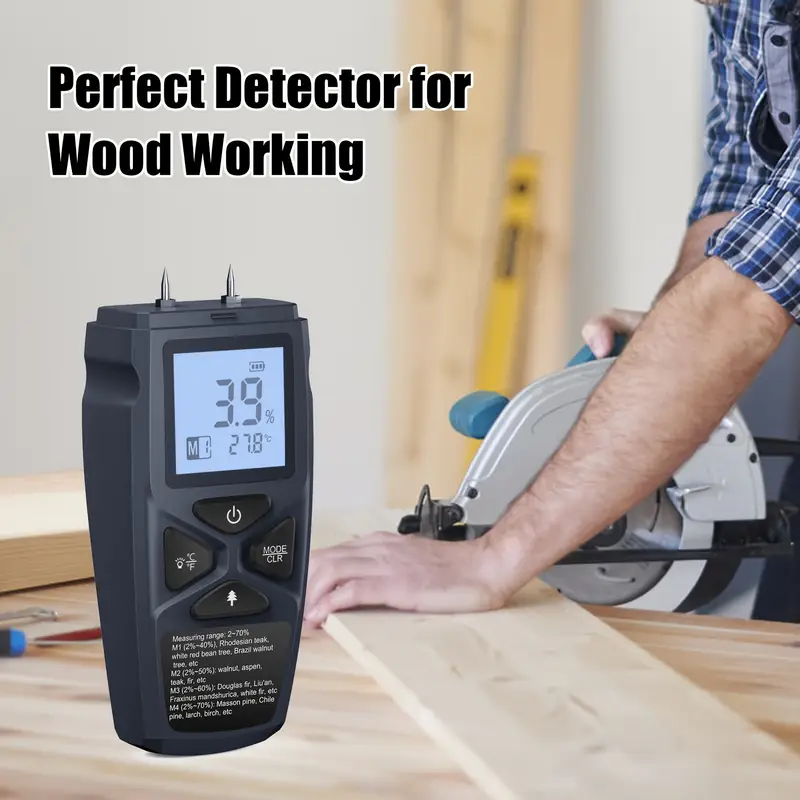 Detector multifunción 4 en 1 Stud Finder con pantalla LCD HD, escáner Detector multifunción 4 en 1 Stud Finder con pantalla LCD HD, escáner
