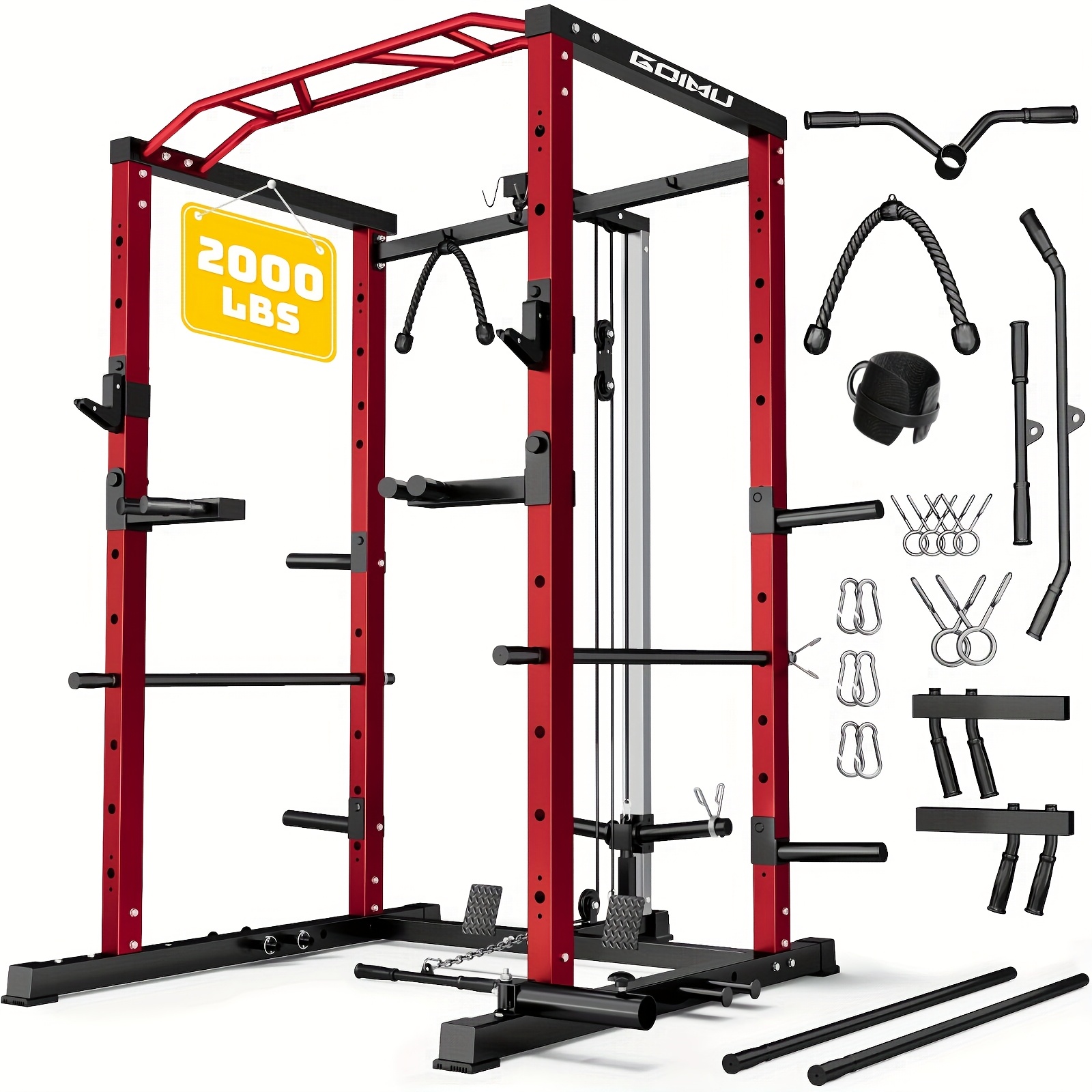 

Mitonos , Lat Pulldown, 2000lbs - Attachments, Gym For . ,