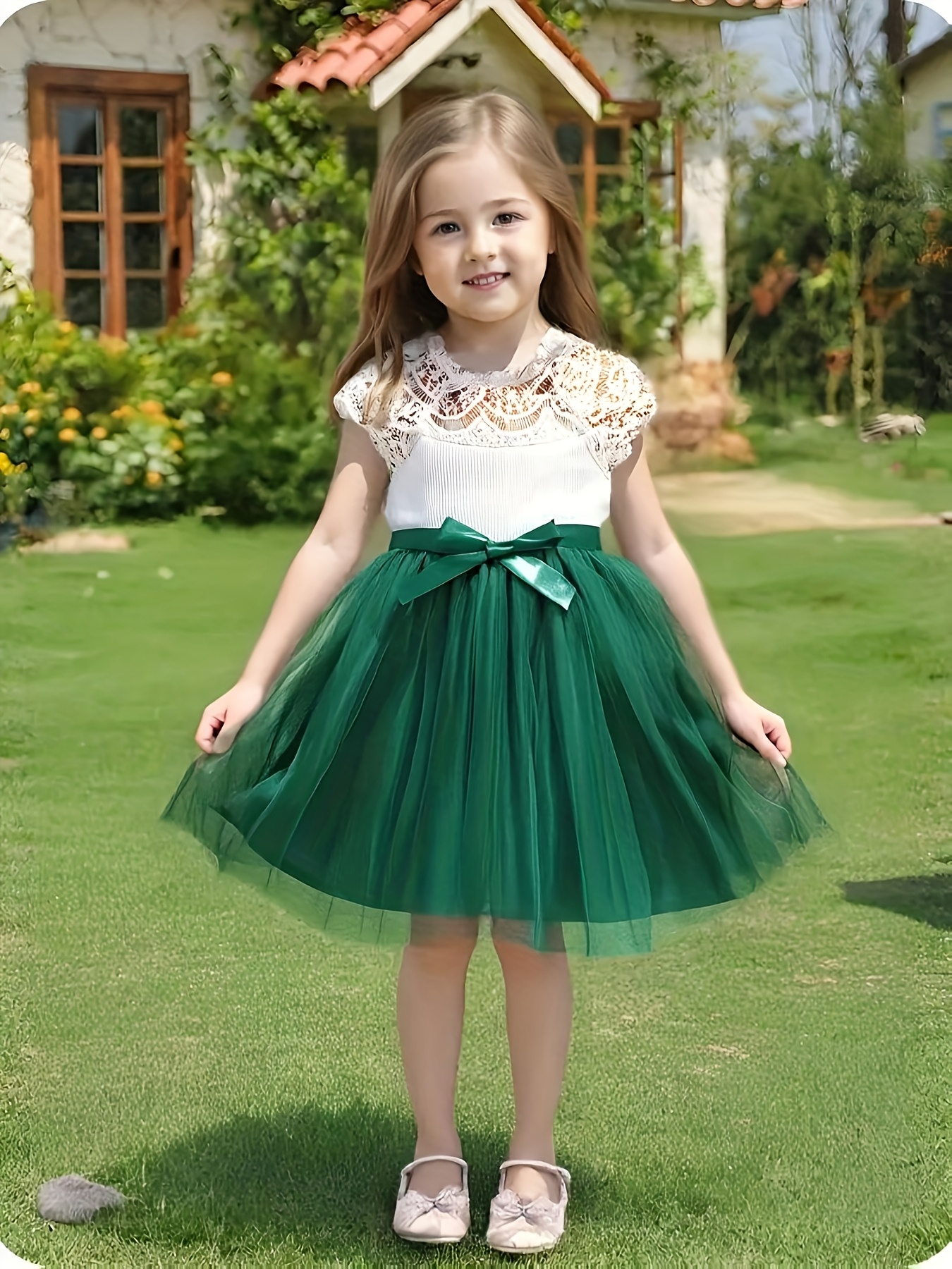 green and grey combination dress Sage Set:Coat