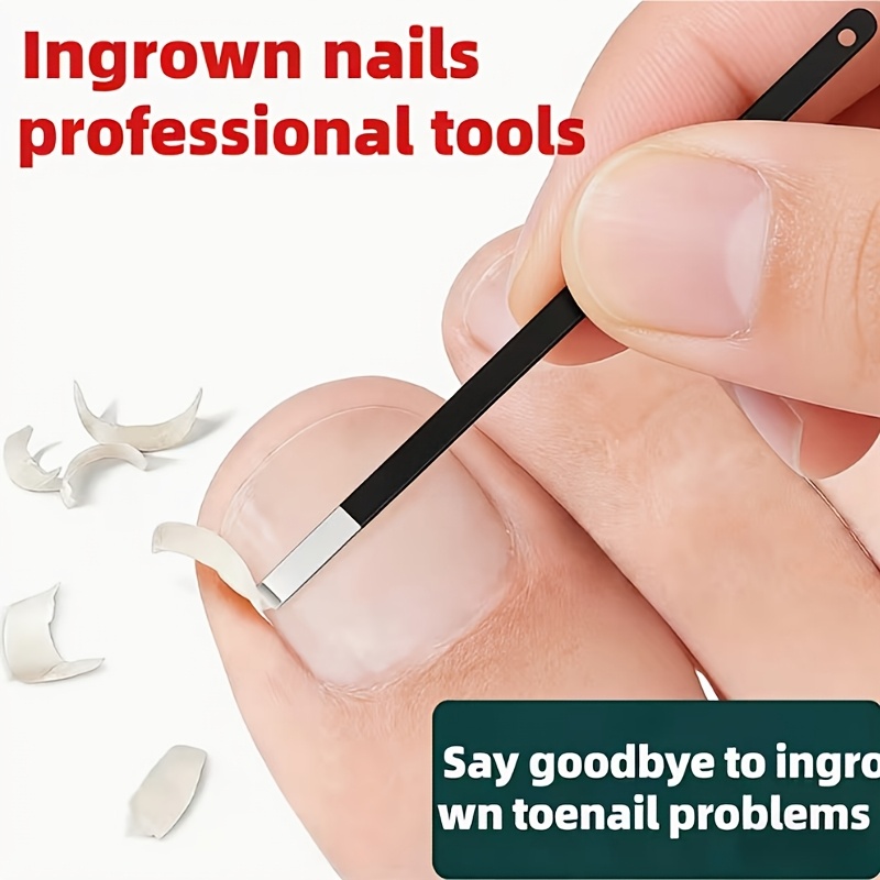 ingrown nail correction tool ultra thin deep nail   auxiliary tool unisex toenail care tool essential for home and nail shops mothers day eid al fitr back to school