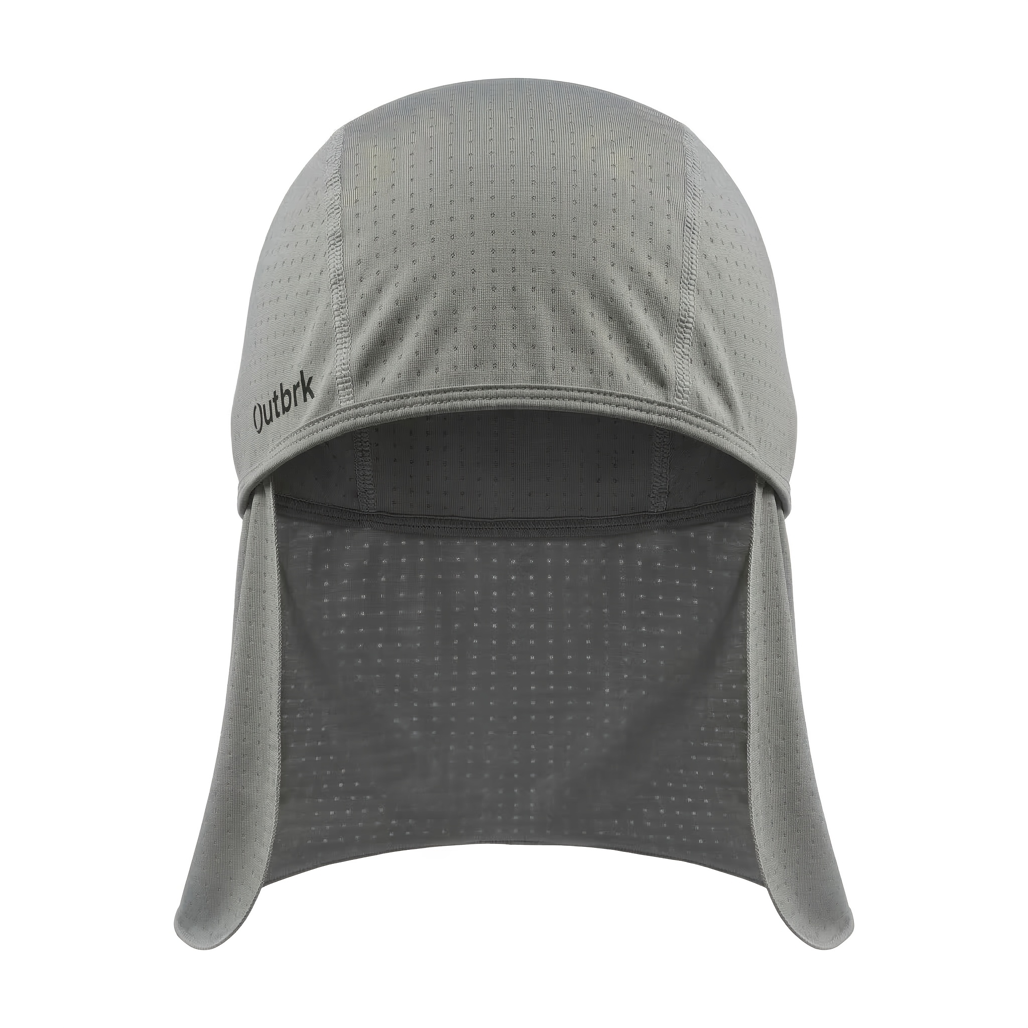 Ultra-lightweight 33g Mesh Cap With Neck Flap - Quick Dry Wicking Fabric For Cycling And Running