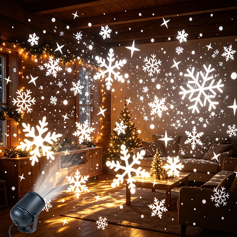 TEMU Attrezzatura per illuminazione stagionale da interno, luci a vulcano USB, dinamiche di e natalizie, regali di Natale di fascia .