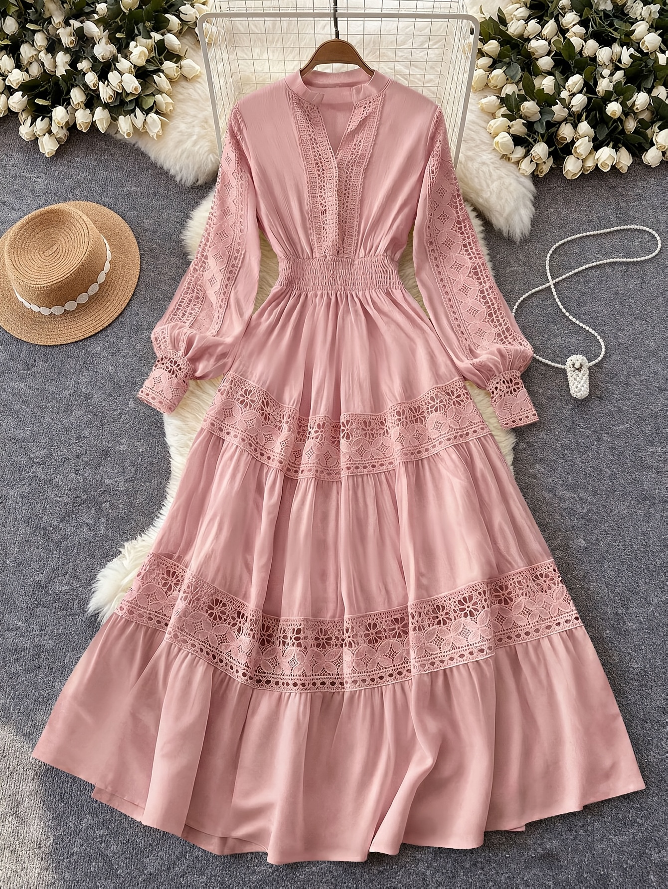 a line winter dresses Wool Winter A-line Dress XL / Dark Chocolate main image 1