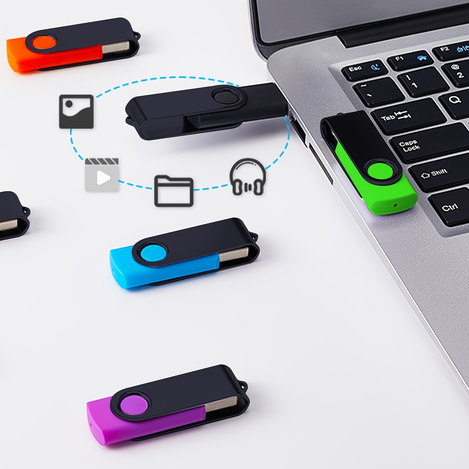 32gb Usb Stick Type-C USB Stick 3.0 2-in-1 Metal USB Flash Drive With Free Laser Logo 16GB 32GB 64GB 128GB Compatible IPhone 17 Other Devices Usb C Flash Drive - Foto 13