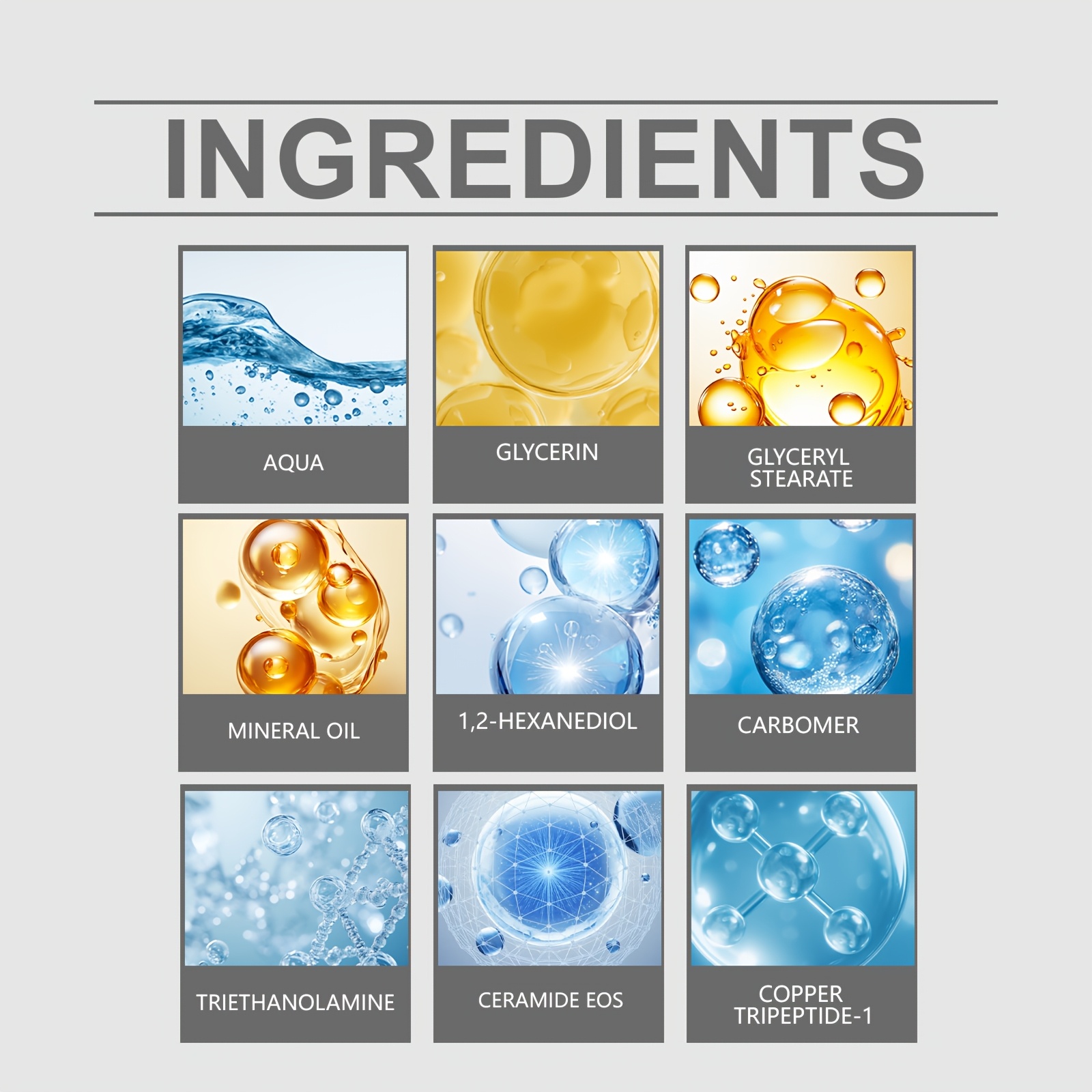 hoygi 补水滋养眼霜，含有甘油，更有效滋润皮肤，针对眼部肌肤，紧致、提升、深层保湿和滋养眼部皮肤 商品详情 1