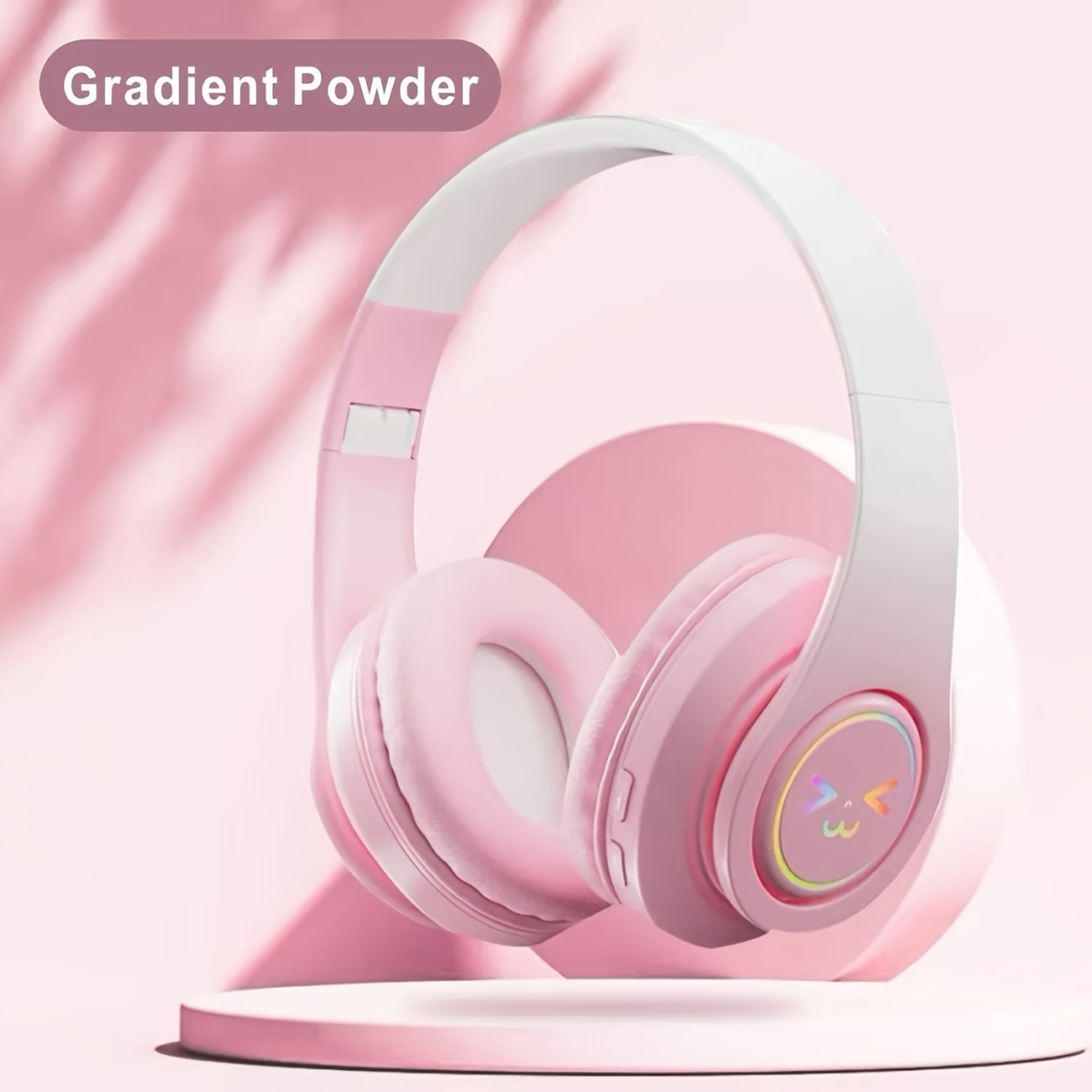 TEMU Wireless 5.3 Anc Noise Cancelling Headphones - Foldable Lightweight Over-ear With Mic, Powerful Stereo - Ideal For Home/ Office & Christmas/