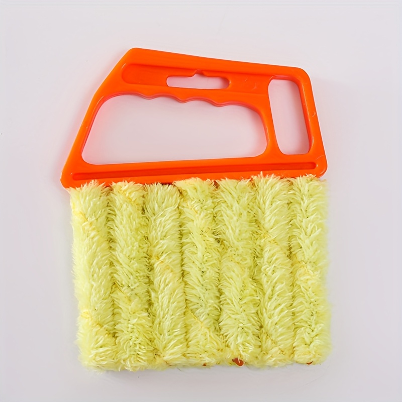Microfiber Cleaning Brush with Soft Plush Bristles, Multi-Functional