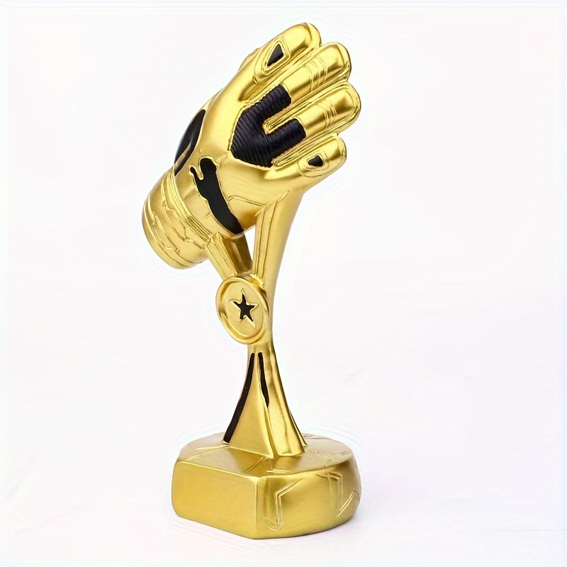 

Resin Glove Trophy - Football Goalkeeper Football Decor Fixture - Hanging Method