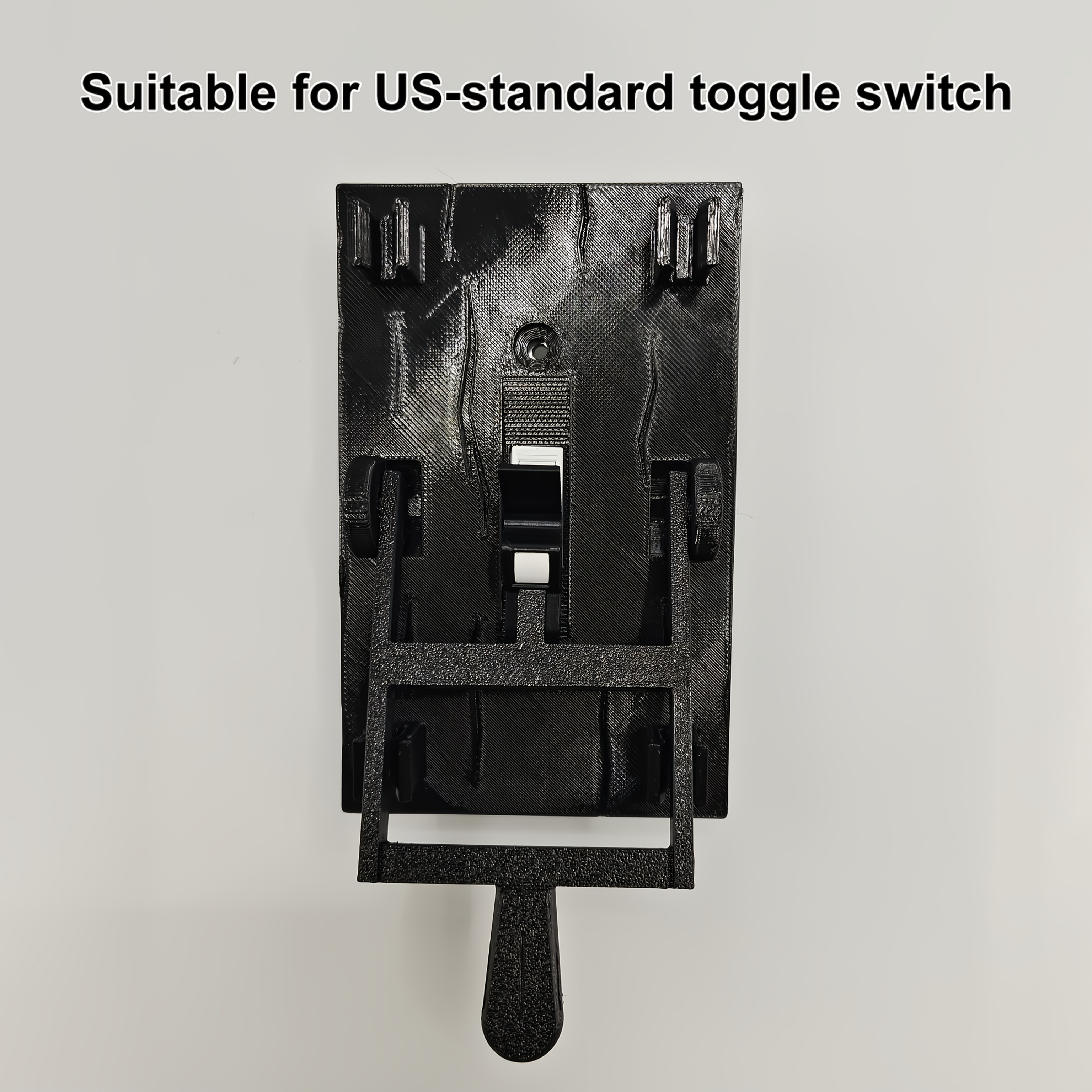 TEMU Cache-Interrupteur de Lumière à Pli, Panneau Mural Décoratif, Style Horreur Ambiance de Fête d'Halloween Design Rétro, Texturé Noir Facile à