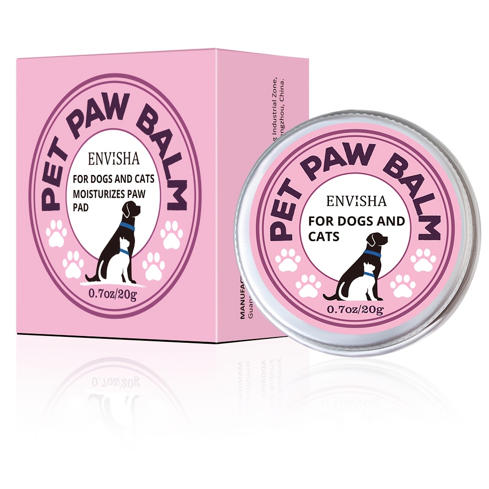 0 7oz paw moisturizer balm suitable for dogs cats hot pavement wax   formula for cracked paws dry nose instant for   paws for hot   paving stones vehicle floors Product details 8