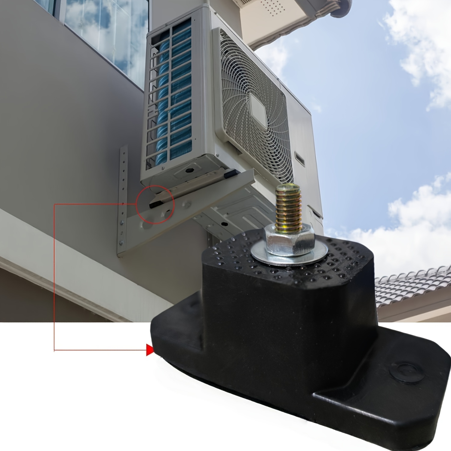 4 pack air conditioning bracket vibration - Temu Bahrain