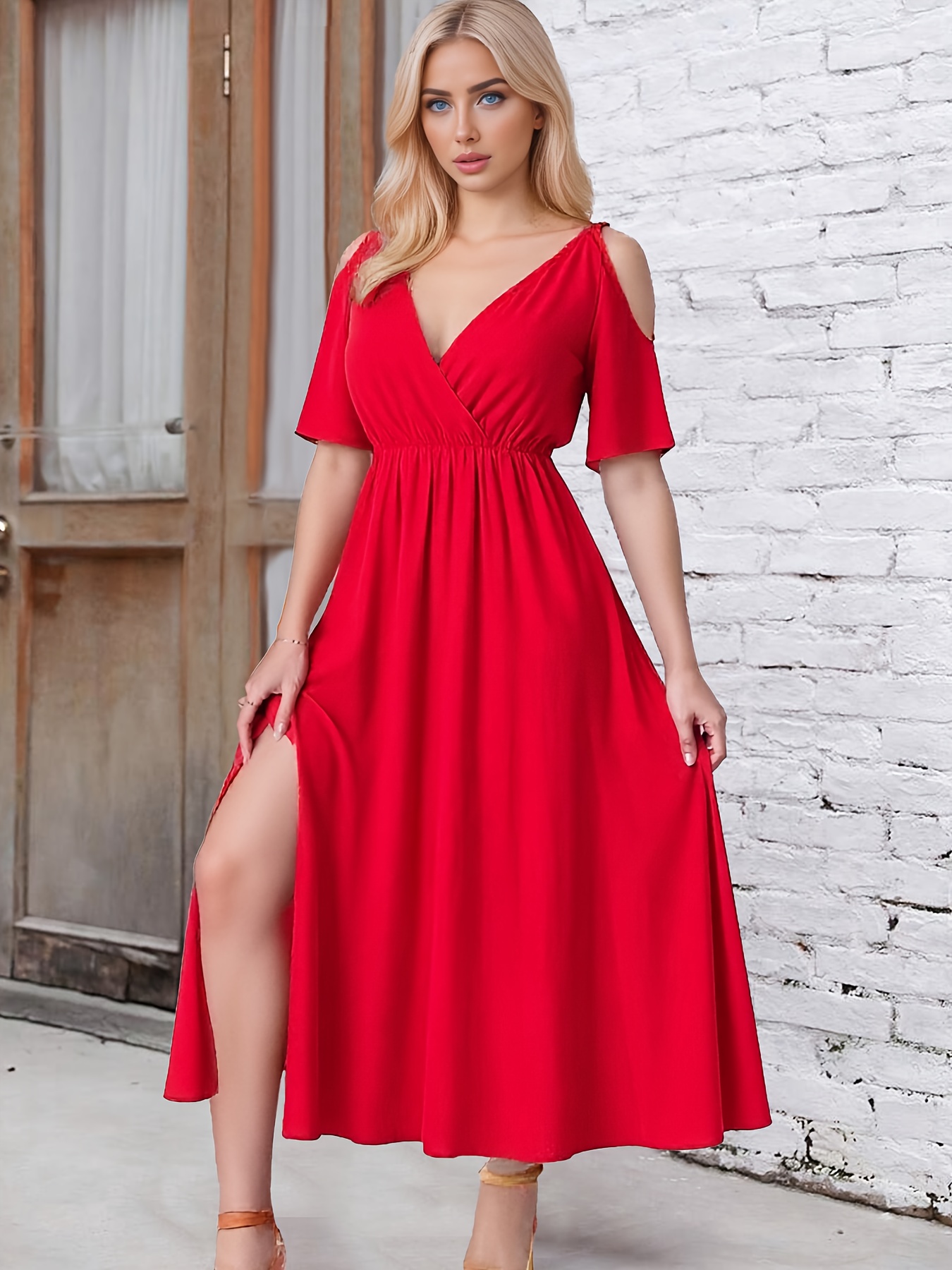 beautiful denim dresses Tennessee Sunsets Maxi Dress - Dark Size:US4 No Pockets may 25 ats Cinq à Sept Women's