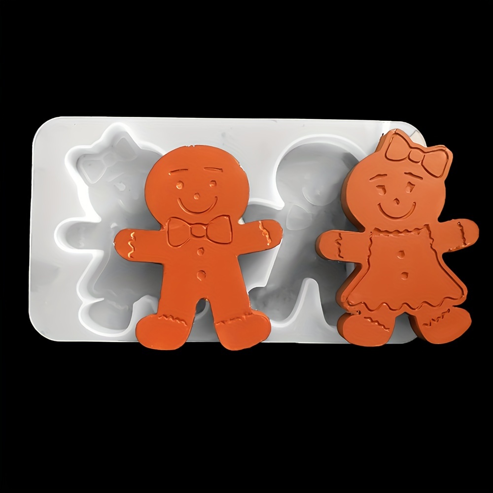 

Gingerbread For Man Silicone Mold For Diy Crafts - Irregular Shape, Resin & Clay Projects