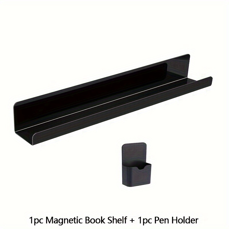 2 Pcs Magnetic Book Shelf For Whiteboard - Reusable