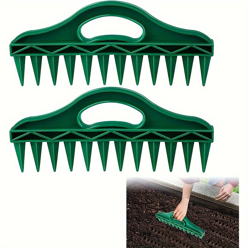 

Easy-to-use Manual Seed Planter - Quick Soil Drilling & Precise Seed Spacing Tool For Vegetable Gardening, No Batteries Required