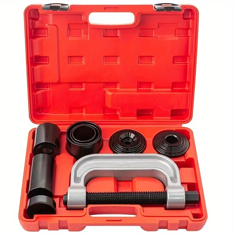 10pcs set of heavy duty ball head press and u coupler disassembly tool for car maintenance tools with 4x4 adapters suitable for 2wd 4wd cars and light trucks upper and lower ball head press disassembly tool disassembly and installation service Product details 0