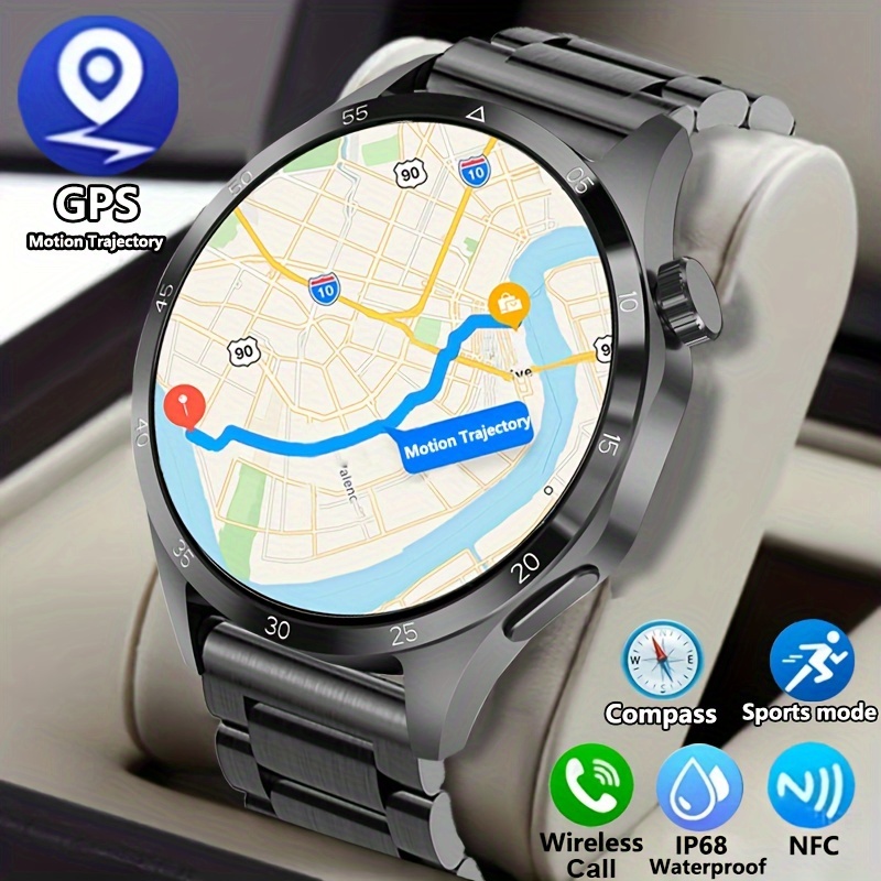 

2024 New Gps 360*360 Hd Ai Wireless Nfc Ip68 Father's Day