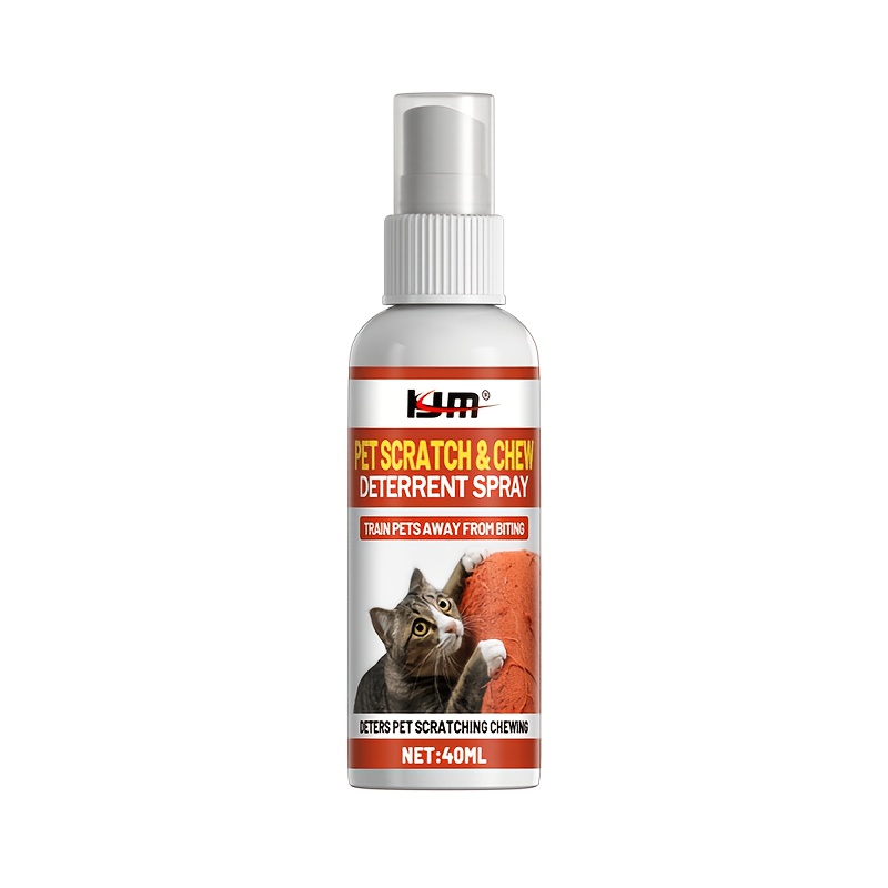 TEMU Pet Anti-scratch And Bite Training Spray - Pets To Change Behavior, Not Scratching Furniture, But Scratching On Cat Scratching Pads And Areas,