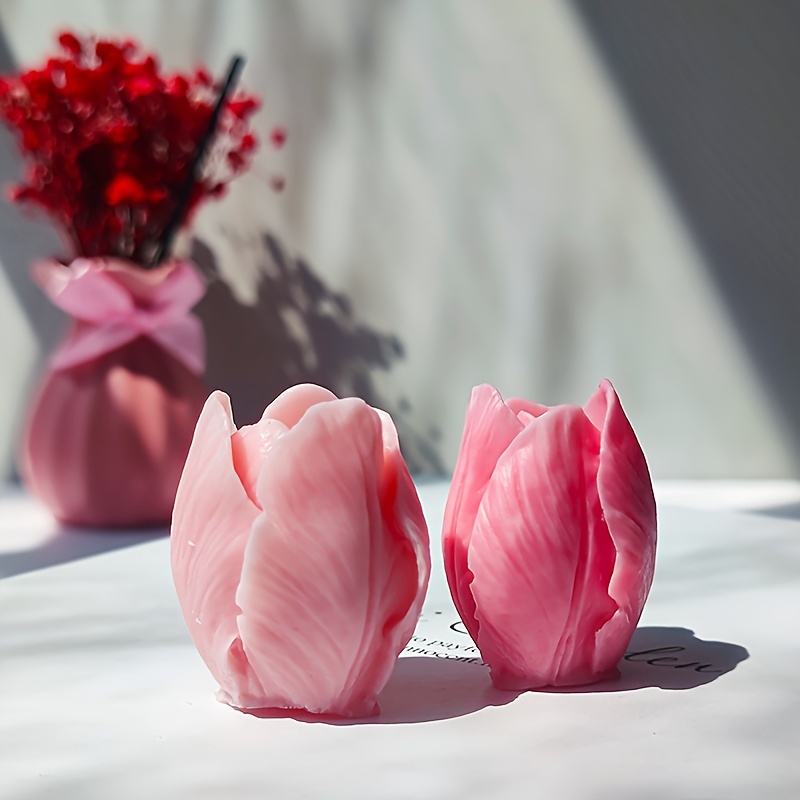 

3d Candle Mold - Silicone Mold For Handmade Candles - Valentine's Day Gifts