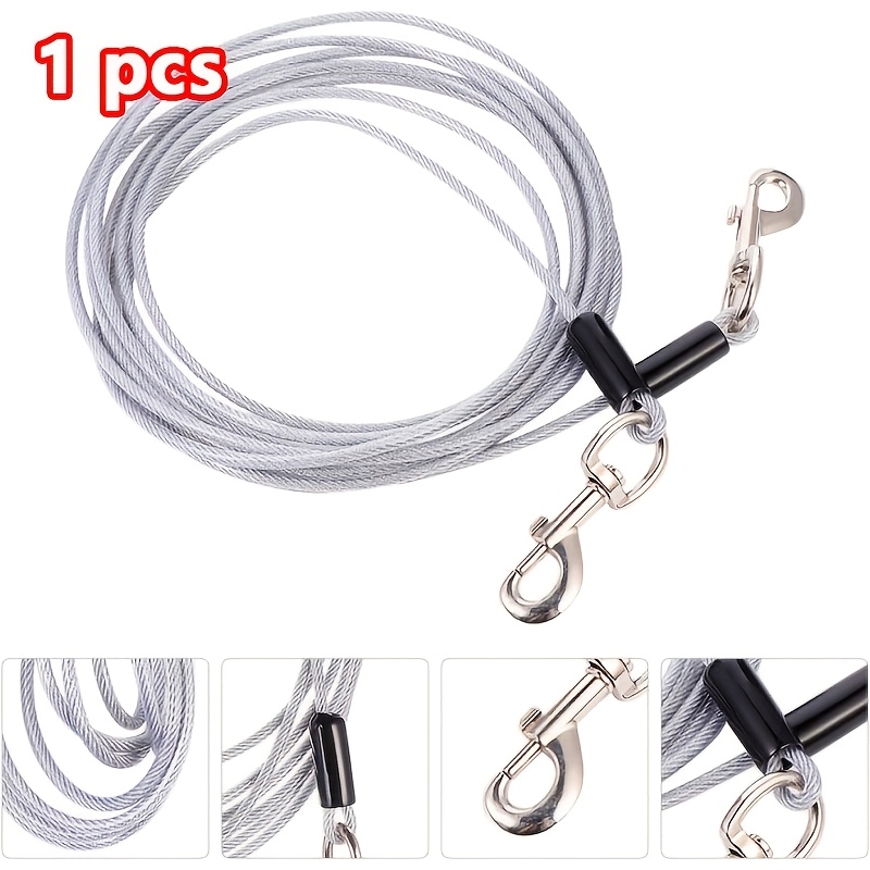 Anti-Bite Dog Leash for Small to Medium Dogs, Anti-Tangle Design