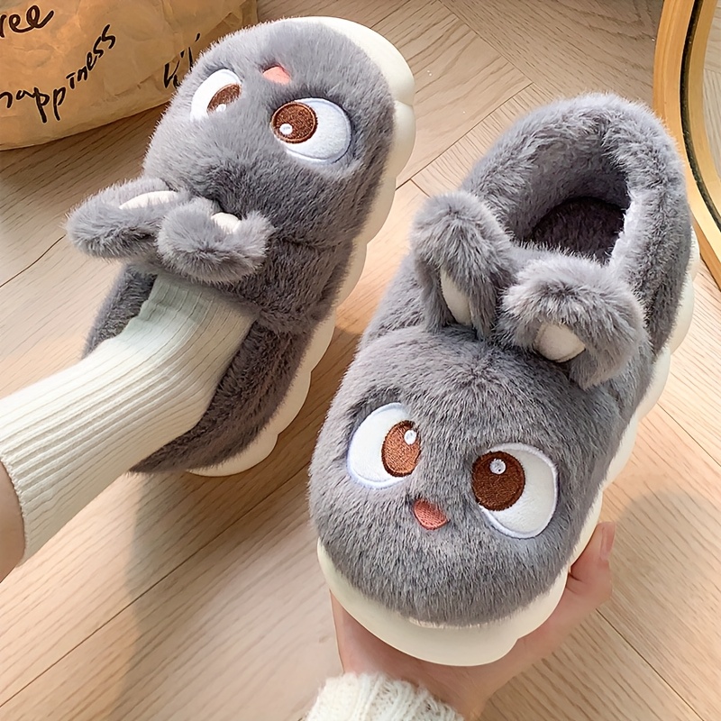slippers new autumn winter indoor home slippers women heel Temu