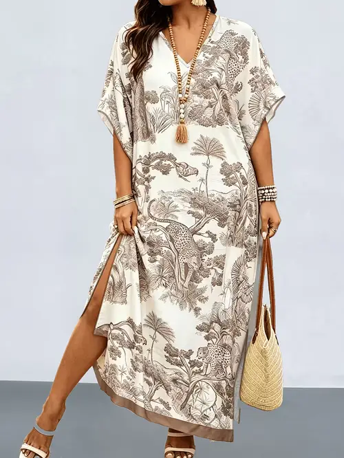 Arab Robe Design caftan dress sold on Temu United States