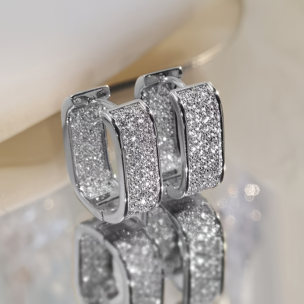TEMU High-end Light Luxury, Stylish, Advanced Retro And Gentle Style Earrings With Sense