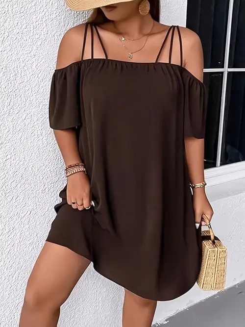 women's sleeveless maroon beach dress - casual summer tunic with ribbed neckline, vacation and relaxation, beach attire| |ribbed detail - women's clothing - Temu Portugal women's sleeveless maroon beach dress - casual summer tunic with ribbed neckline, vacation and relaxation, beach attire| |ribbed detail - women's clothing - Temu Portugal