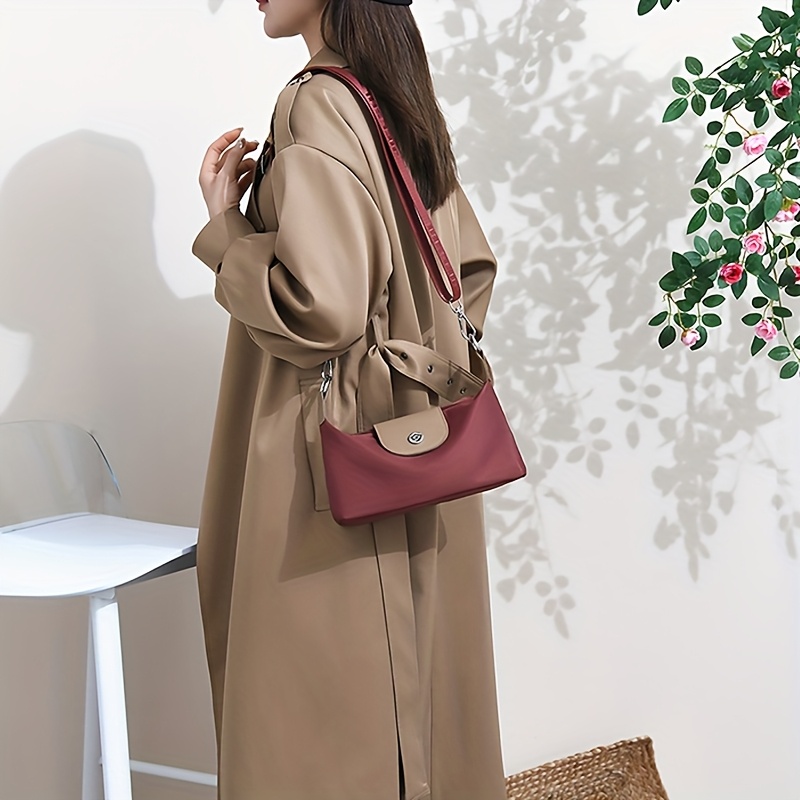 high quality nylon womens shoulder bag fashionable   small square bag lightweight mobile phone bag   crossbody bag Product details 7