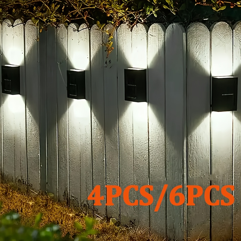 Luces Solares Para Exterior, Juego De 4 Luces Solares Para Jardin Impermeables Ideales Para Bodas Navidad Jardines Y Cesped 98924000