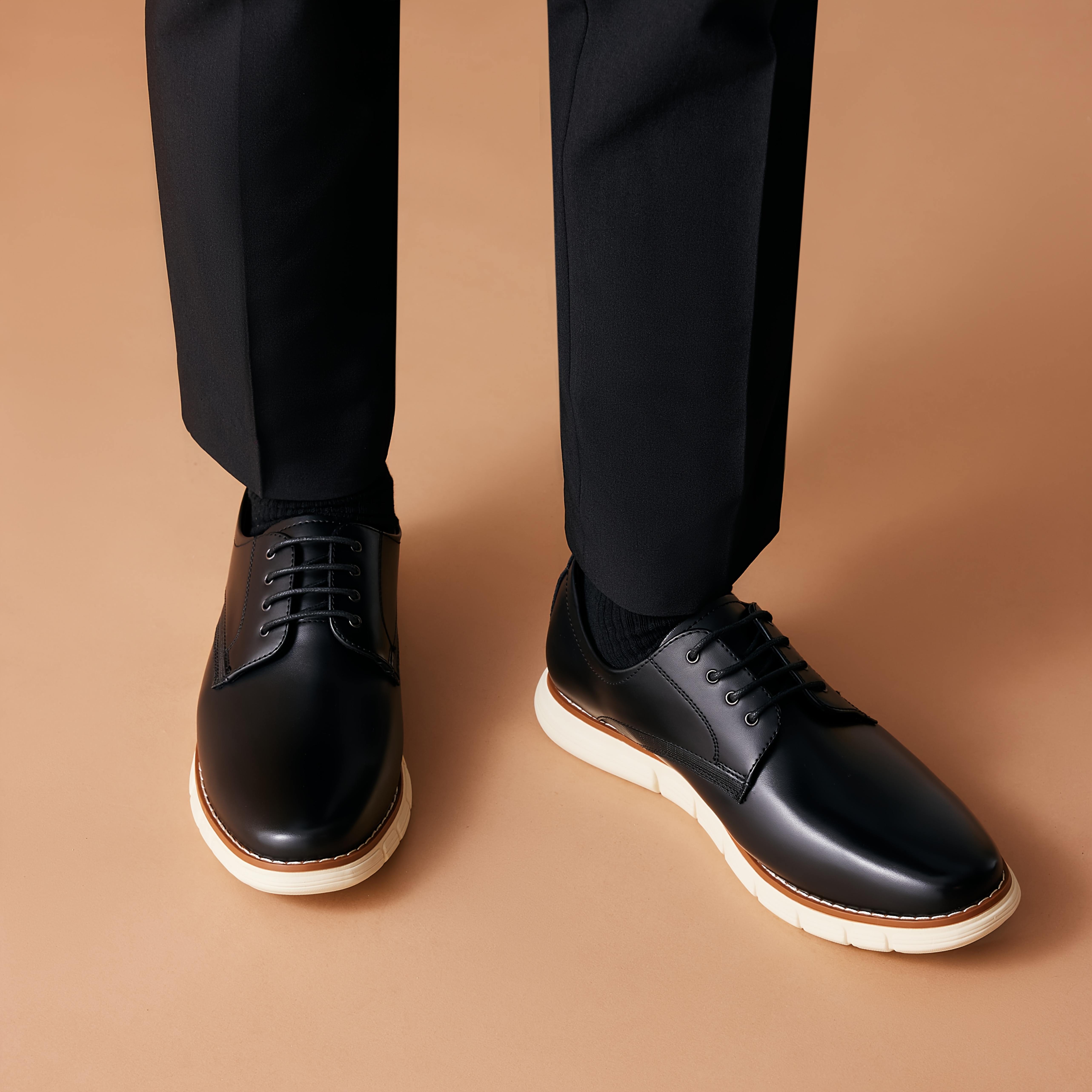 mens dress sneakers casual oxford formal shoes - Temu