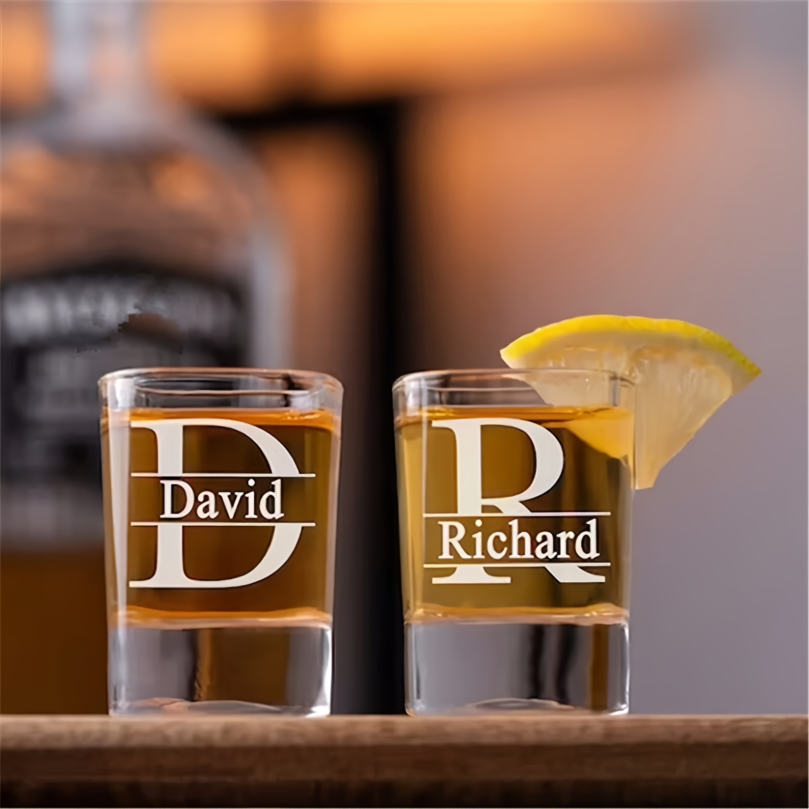TEMU Personalized Shot Glasses For Wedding, Custom Whiskey Glasses, Reusable Glassware, Perfect Groomsmen Gifts, Valentine’s Day, Mother’s Day, ,