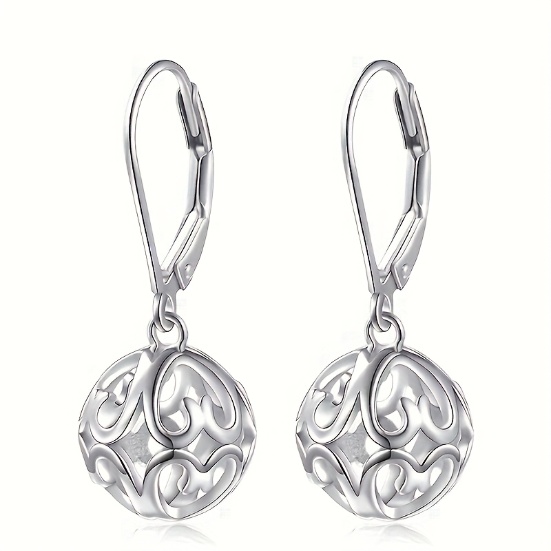 

A Pair Of Ladies' Stylish Dangling With Creative -shaped Design, Suitable For Women's Party Outfits, Jewelry Accessories For Anniversary Gifts.