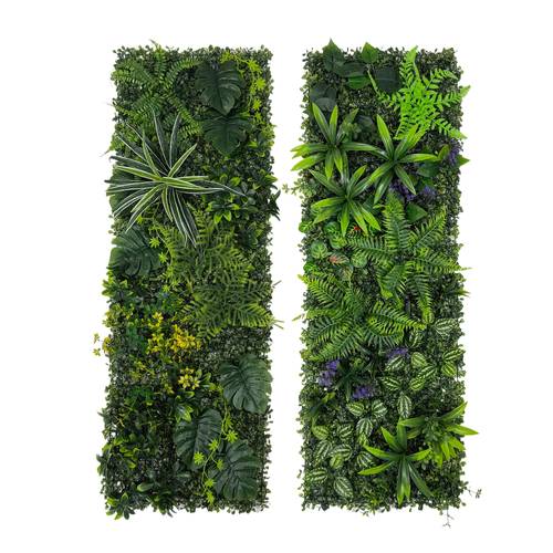40 x 120cm üst düzey yapay simüle bitki yeşil duvar, uv dayanıklı plastik malzeme, dış mekan, i̇ç mekan oturma odası, çit perdesi, otel dekorasyonu için uygun, kurulum, bakım gerektirmez