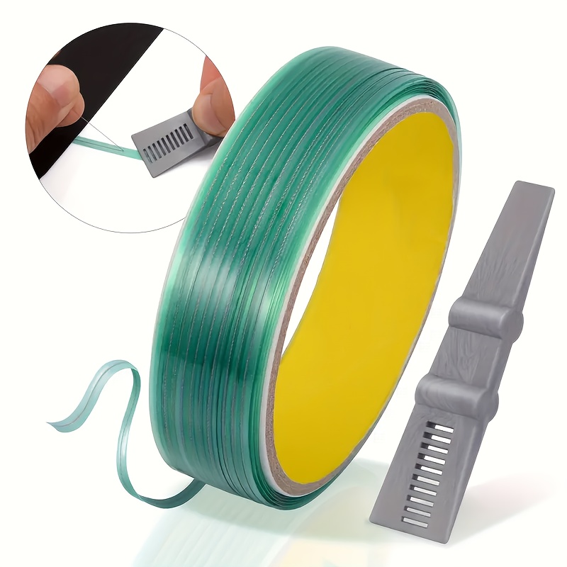 

50m/164ft Universal Tpu Car Vinyl Wrap Cutting Tool, Non-damaging Paint Film Trimming Wire, -resistant Vehicle Wrap Beauty Line, With Curved Trim Guide, For Precise Installation, Uncharged